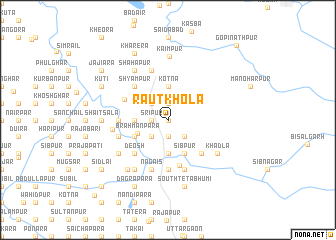 map of Rautkhola