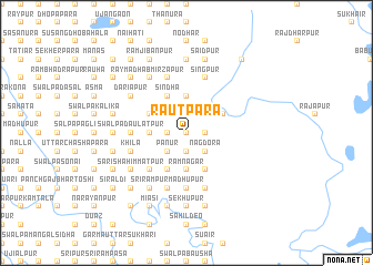 map of Rāutpāra