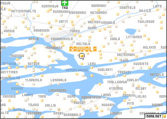 map of Rauvola