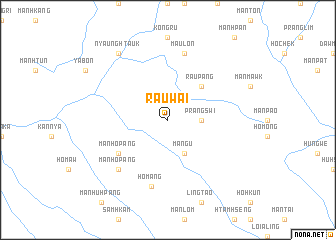 map of Rau-wai