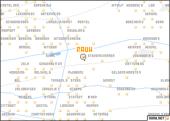 map of Rauw