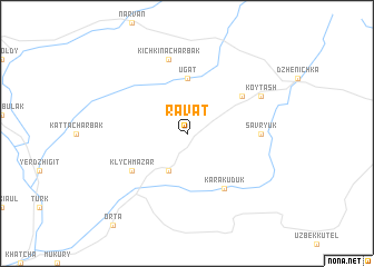 map of Ravat