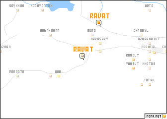 map of Ravat