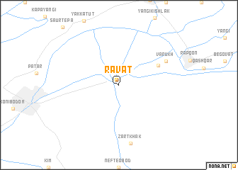 map of Ravat