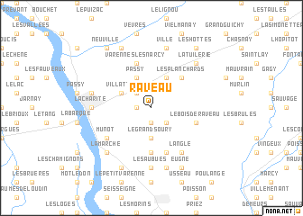 map of Raveau