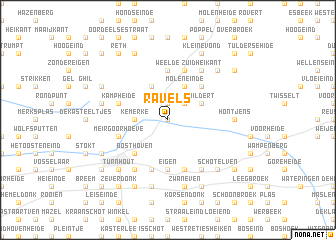 map of Ravels