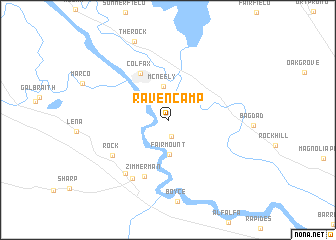 map of Ravencamp