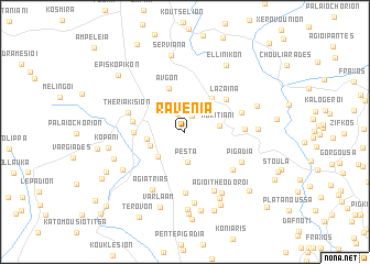 map of Ravénia