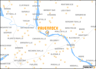 map of Raven Rock