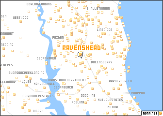 map of Ravenshead