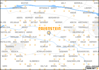 map of Ravenstein