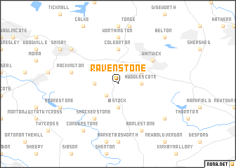 map of Ravenstone