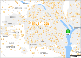 map of Ravenwood