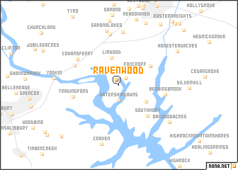 map of Ravenwood