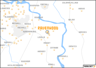 map of Ravenwood