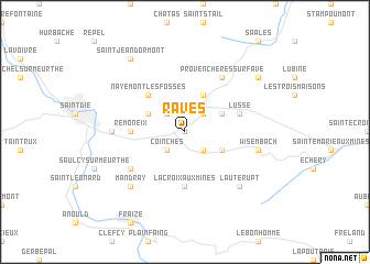 map of Raves