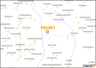 map of Raviart