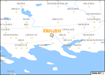 map of Ravijoki