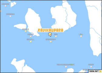 map of Ravikaupara