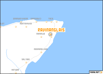 map of Ravin Anglais