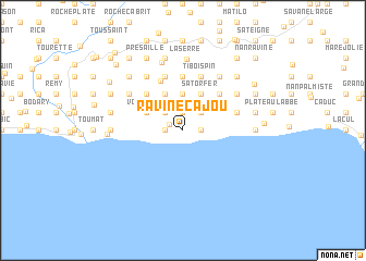 map of Ravine Cajou
