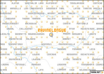 map of Ravine Longue