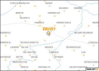 map of Raviny