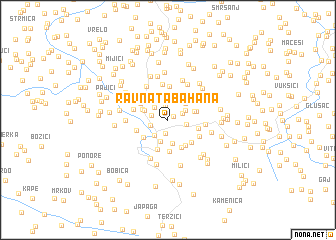 map of Ravna Tabahana