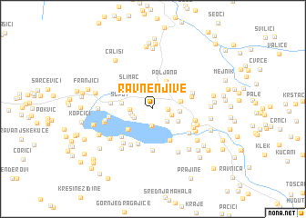 map of Ravne Njive