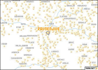 map of Ravne Njive