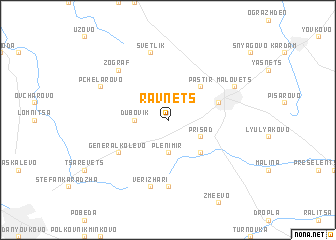 map of Ravnets