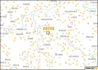 map of Ravne