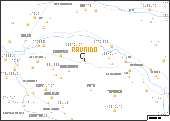 map of Ravni Do