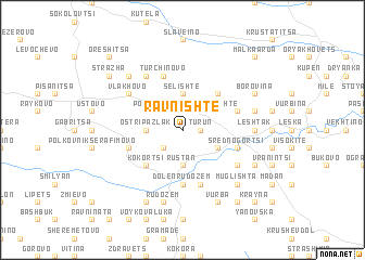 map of Ravnishte