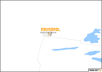 map of Ravnopolʼ