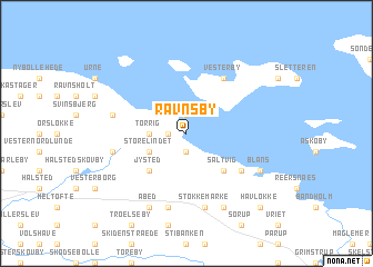 map of Ravnsby