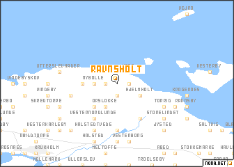 map of Ravnsholt