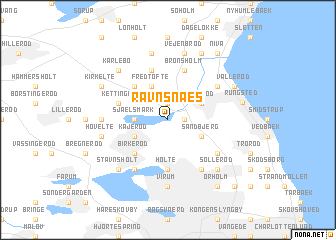 map of Ravnsnæs