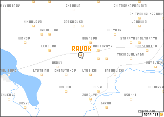 map of Ravok