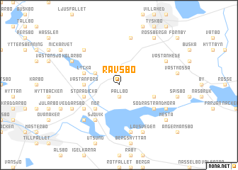 map of Rävsbo