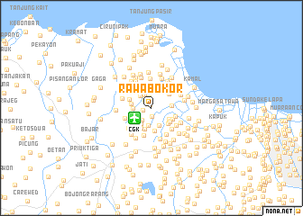 map of Rawabokor