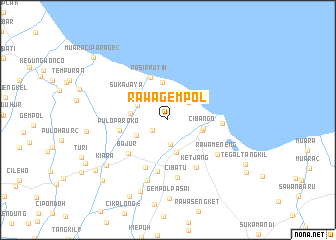 map of Rawagempol