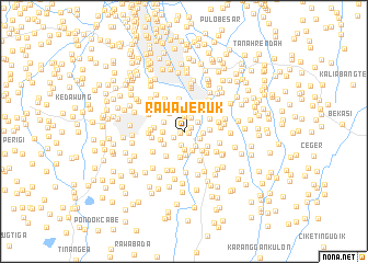 map of Rawajeruk