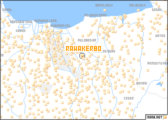 map of Rawakerbo