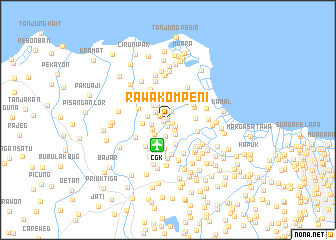 map of Rawakompeni