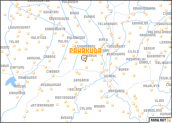 map of Rawakuda