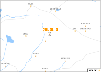 map of Rawālia