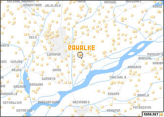 map of Rawalke