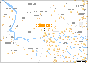 map of Rawal Kor