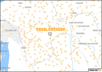 map of Rāwal Panhwar